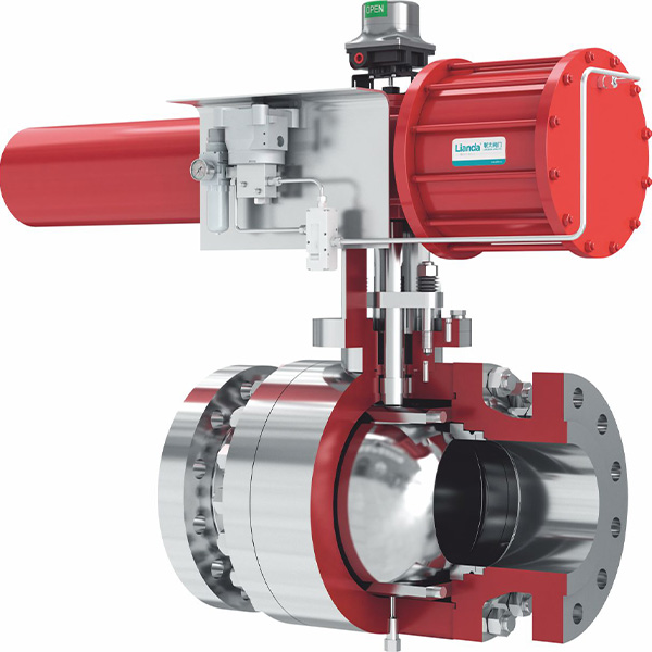 Oxygen ball valve