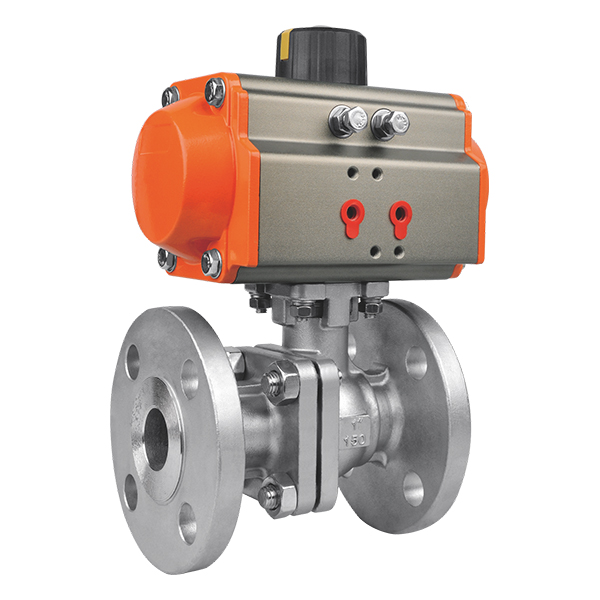 Series B-two-piece cast steel floating ball valve